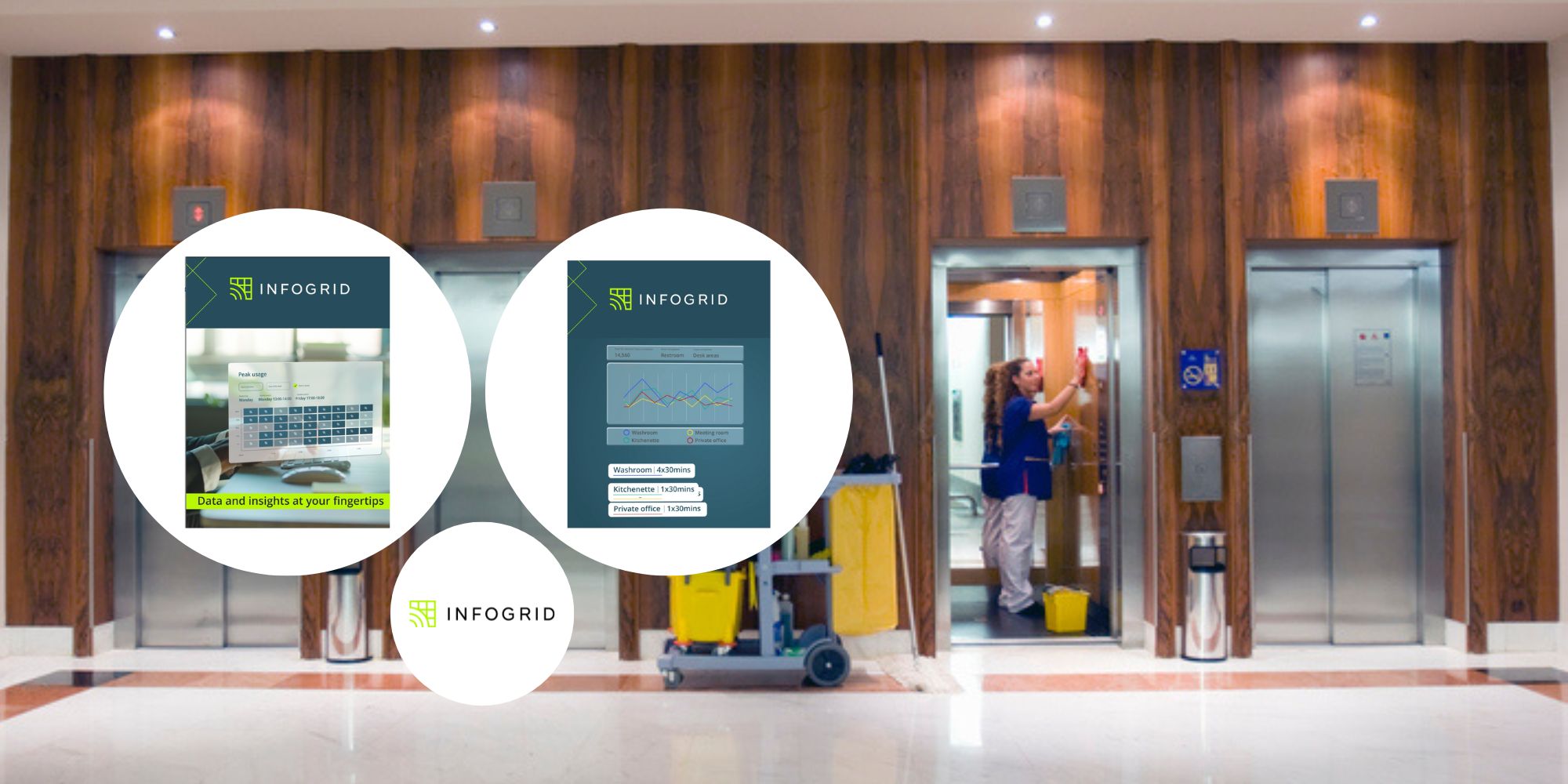 Achieve data-driven commercial cleaning: Introducing Smart Cleaning Pro by Infogrid